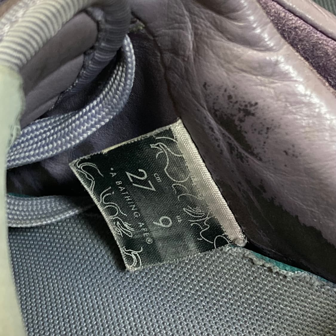 (270) 베이프 스타 스웨이드 퍼플 뉴진스 하니 혜인 상품이미지7