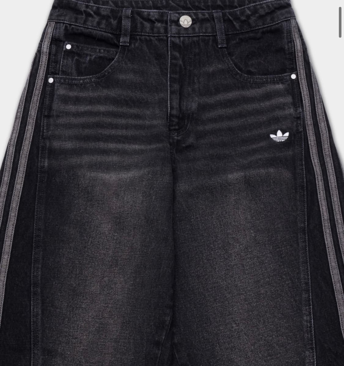 새상품) jx6865 (W) 아디다스 오리지널스 루즈 데님 팬츠 상품이미지4