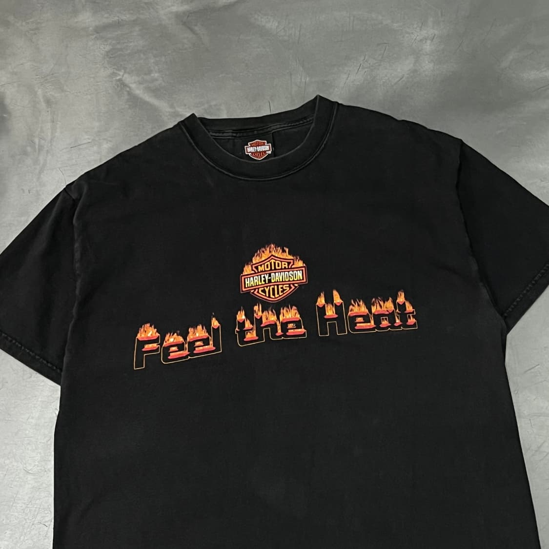  USA 할리데이비슨 플레임 프린팅 반팔티 y15709 상품이미지3