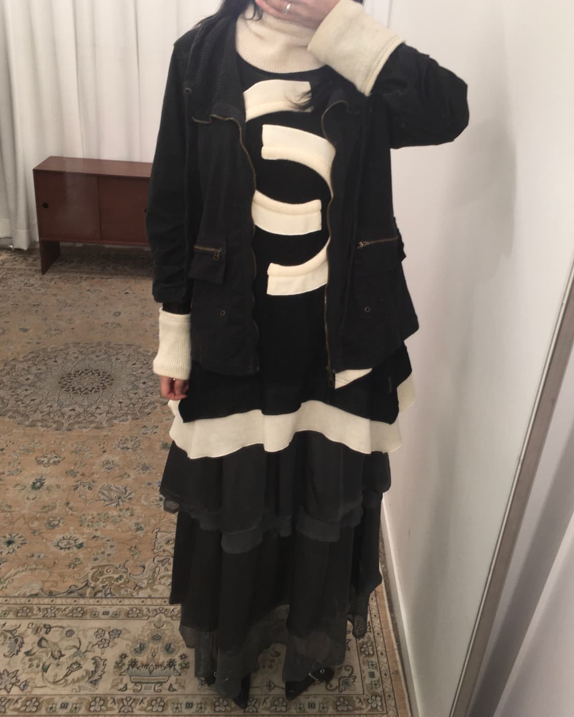 블랙 집업 자켓 상품이미지6