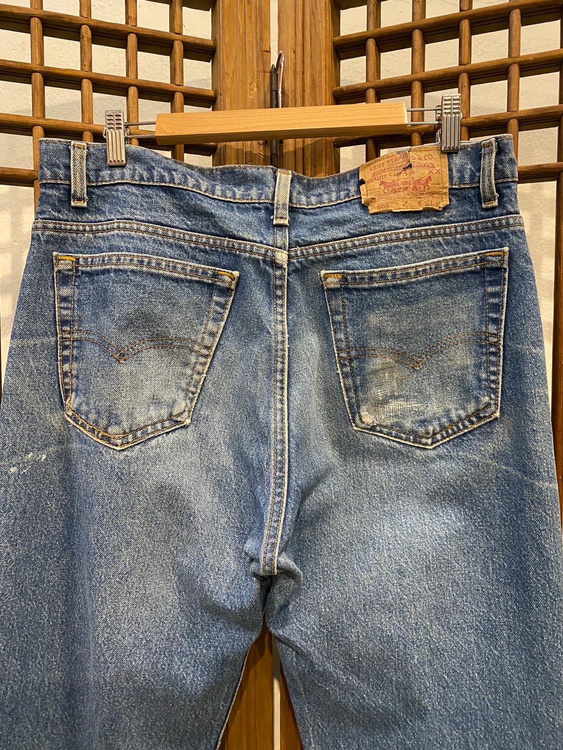 90S LEVI’S 505 USA 팬츠 35“ 상품이미지7