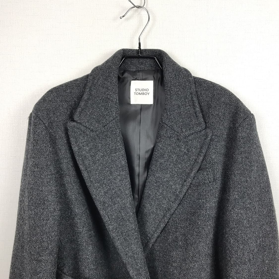 스튜디오톰보이 벨티드 오버핏 여성 겨울 자켓 상품이미지4