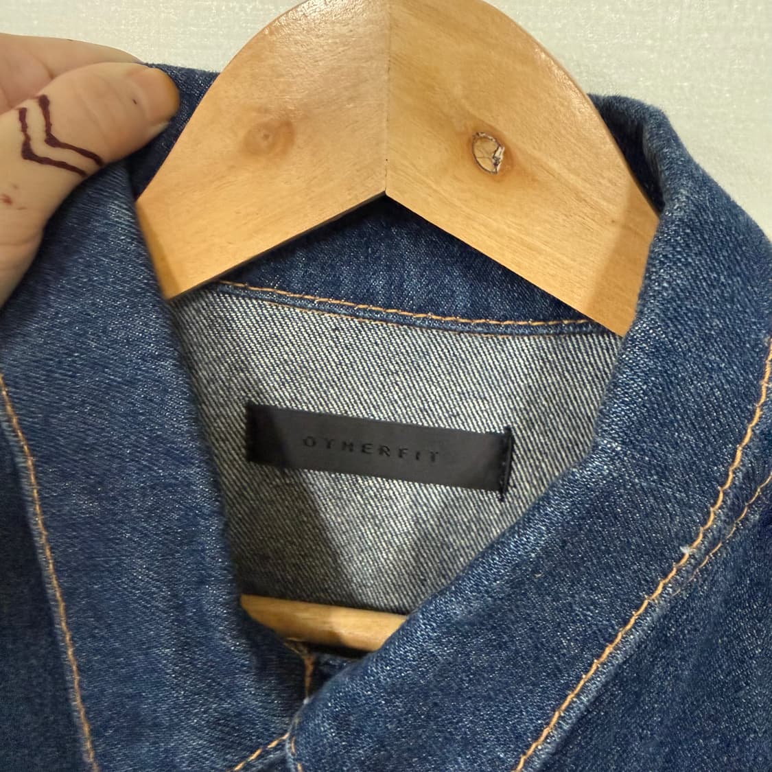 아더핏 데님자켓L 상품이미지3