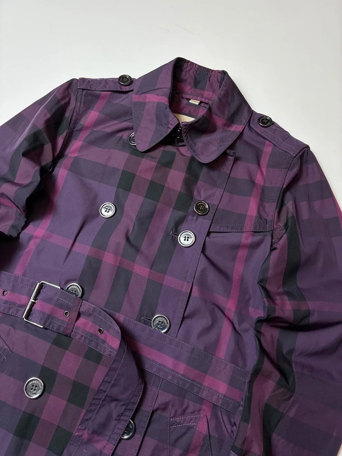 버버리 브릿 퍼티그 벨티드 트렌치 코트 PN8488 상품이미지2