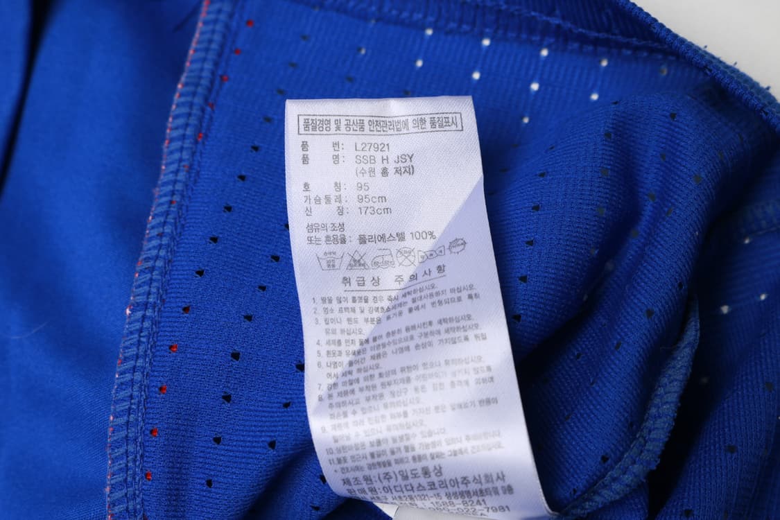 [M] 아디다스 2011 수원삼성 게인리히 유니폼 상품이미지5