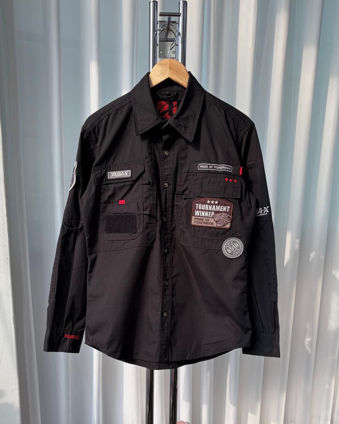 [L]YAIBA-X 야이바 엑스 피셔맨 낚시 셔츠 상품이미지2