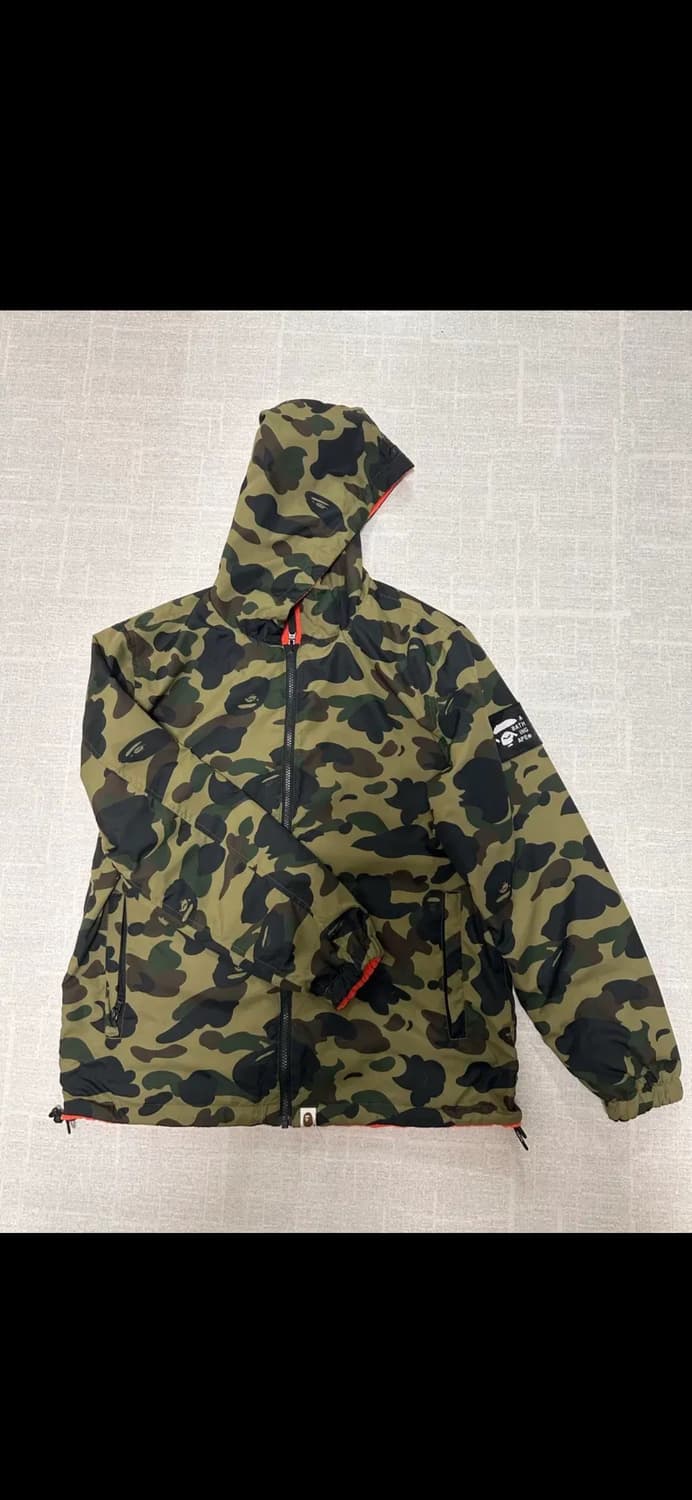 베이프[bape]퍼스트 카모 리버시블 후드자켓 상품이미지9