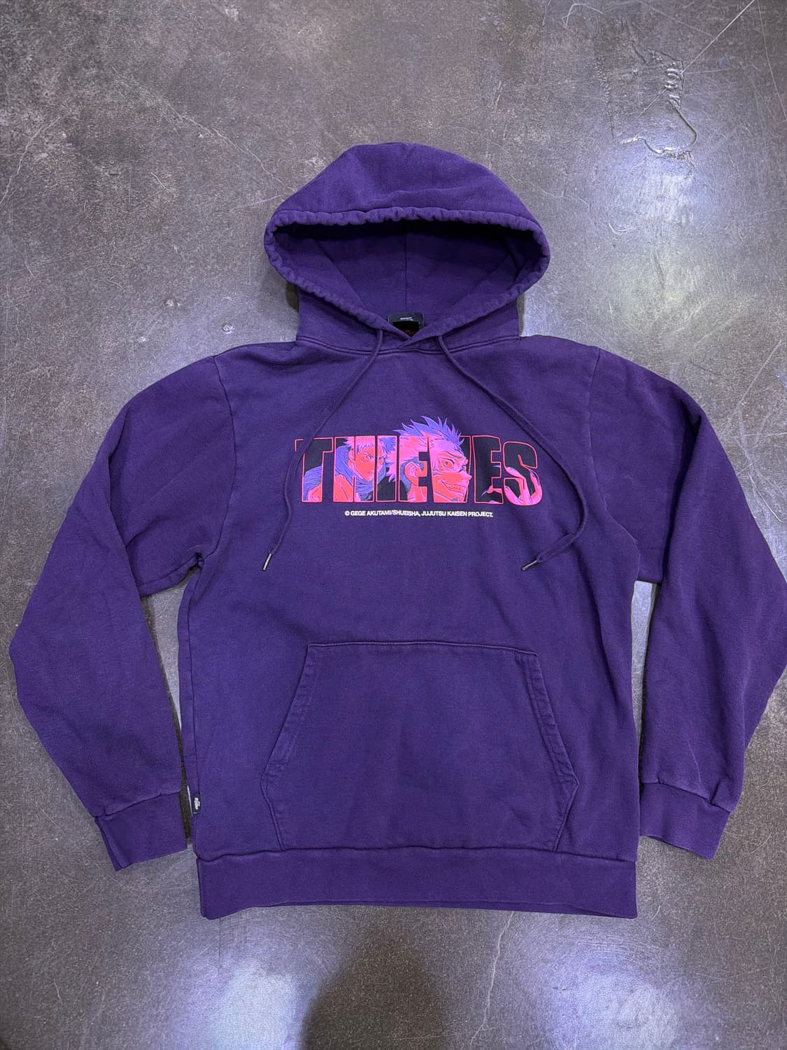 100 Thieves USA 메이드 주술회전 공식 후드티 후디 M 상품이미지1