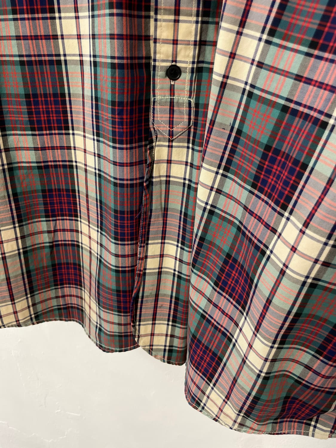 폴로 체크패턴 워크 셔츠  상품이미지8