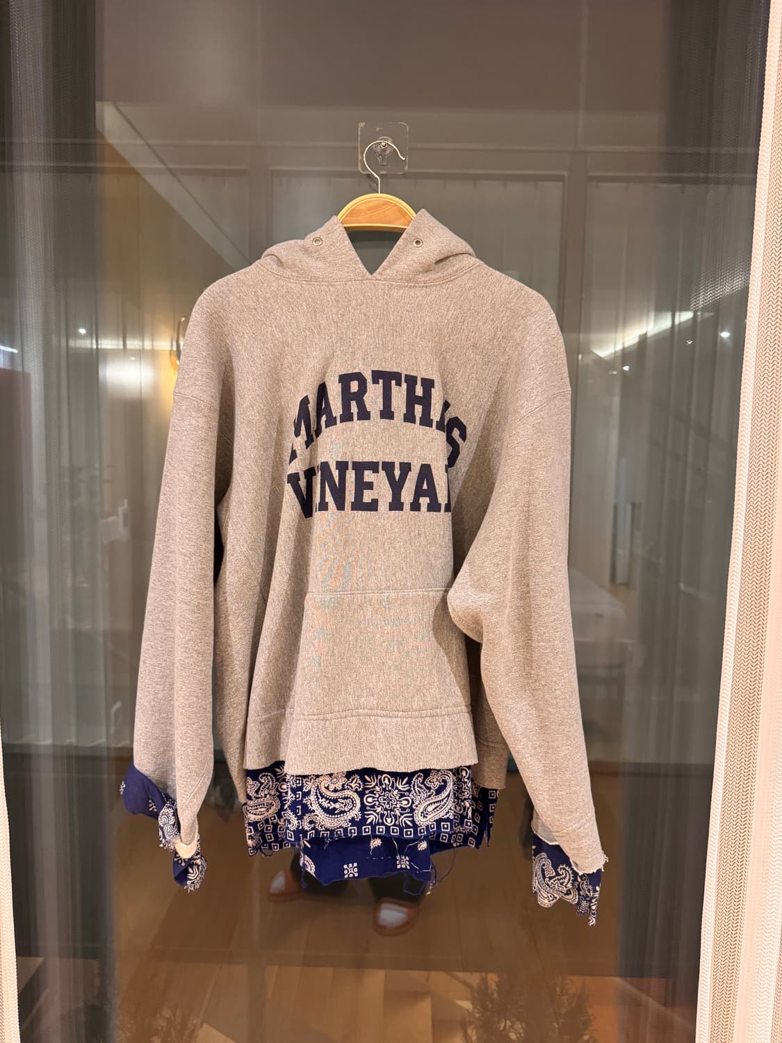 올드파크 반다나 후드 후디 상품이미지1