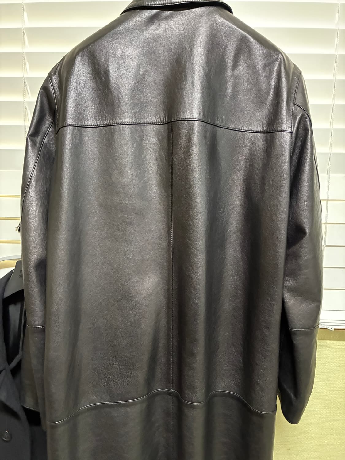 유스 레더 카코트 블랙 S사이즈 상품이미지6