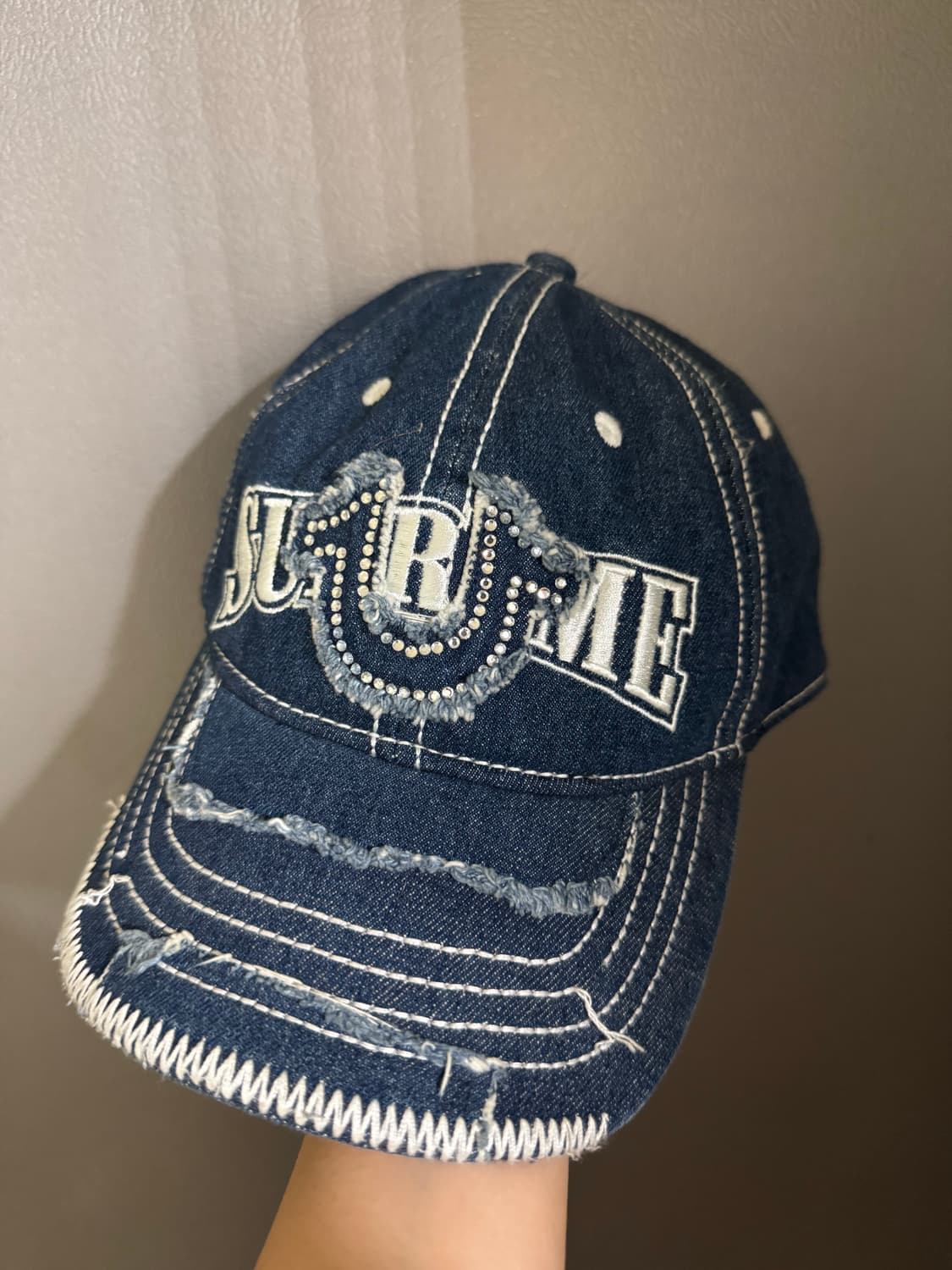 Supreme X 트루릴리젼 데님 볼캡 상품이미지1