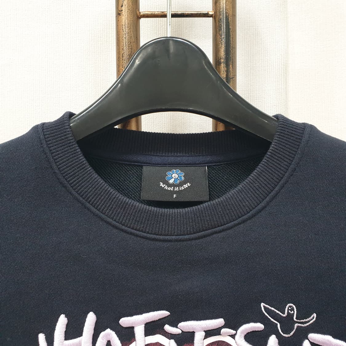 와릿이즌 크롭 맨투맨 (F) 상품이미지3