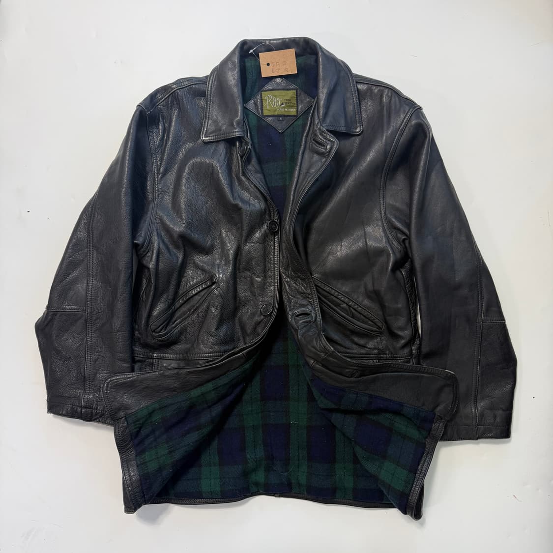 재패니즈 빈티지 카우하이드 레더 코트  상품이미지1