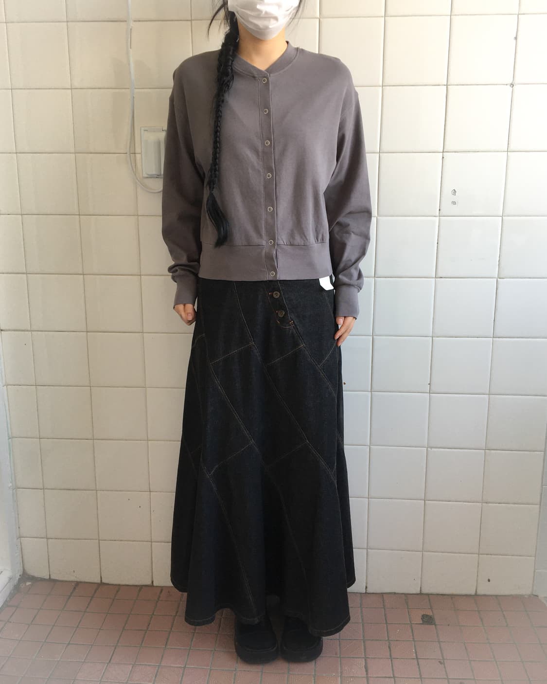 Round neck cardigan 상품이미지5