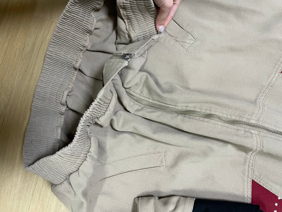 아오이로 옥스포드 샌드 플레임 워시드 자켓 베이지 2사이즈 상품이미지7