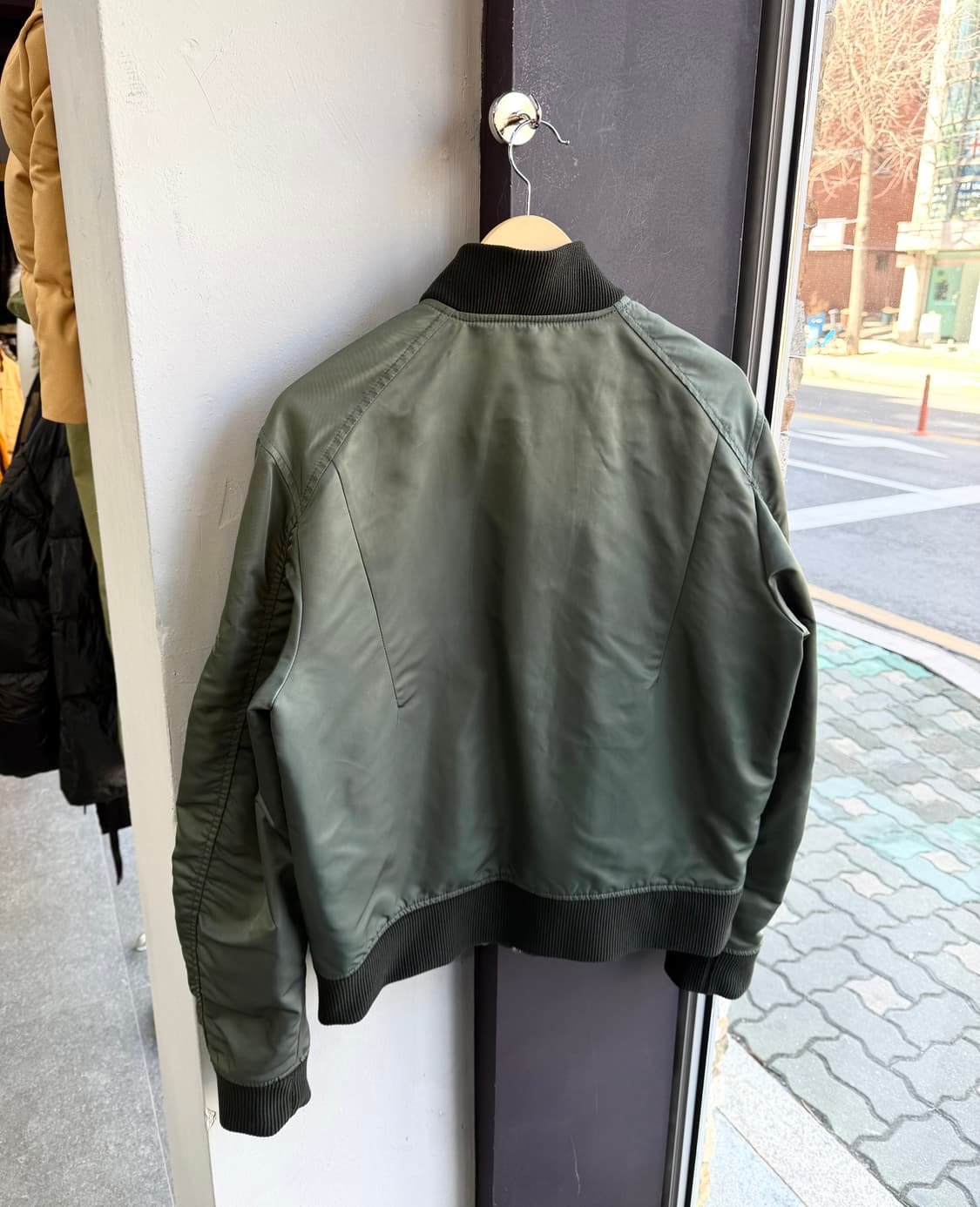 105/ 시스템옴므 MA-1 나일론 봄버 자켓 상품이미지6