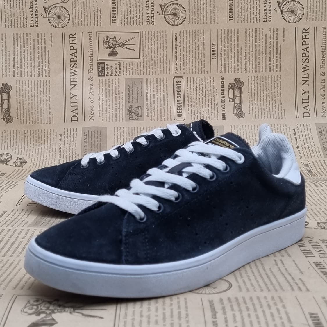 아디다스 스탠스미스 스웨이드블랙 스니커즈250 상품이미지1