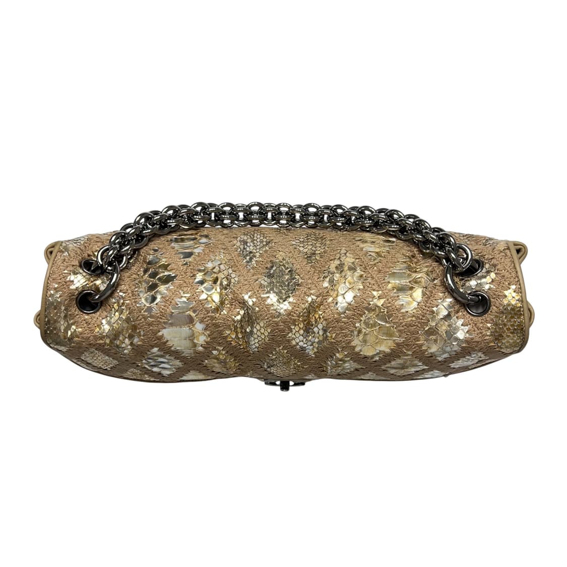 샤넬 클래식 골드 파이톤백 상품이미지7