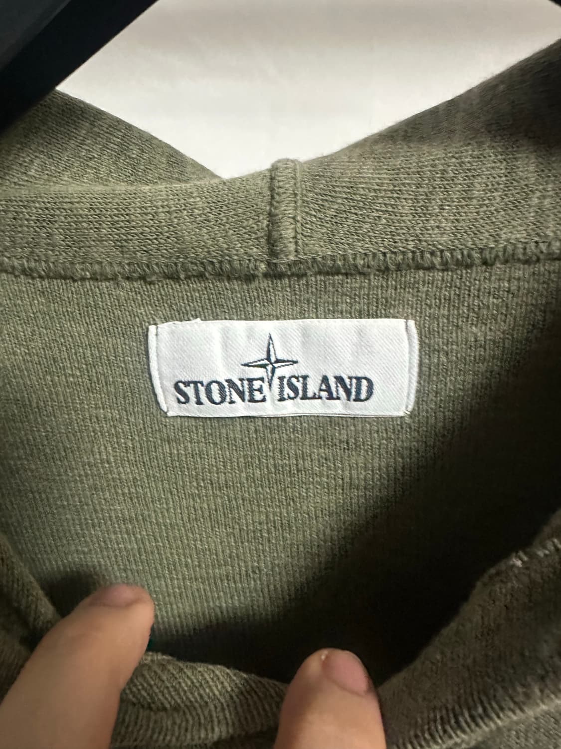 스톤아일랜드 니트후드 카키 (XXL) 상품이미지3