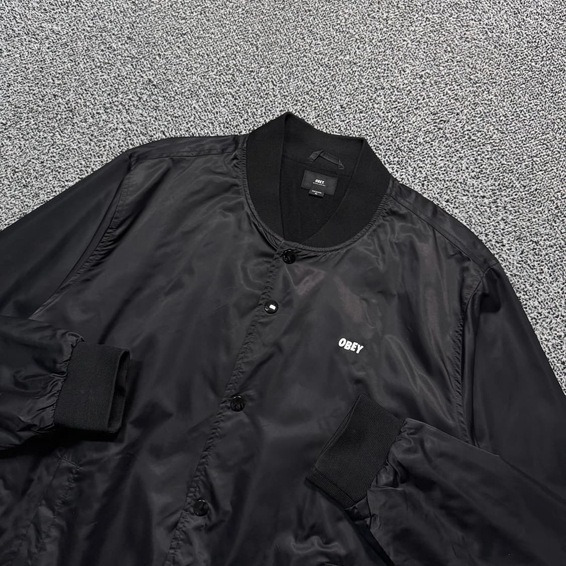 Name : 오베이 후면 빅로고 크리퍼 빈티지크랙 코치자켓 :) 상품이미지3