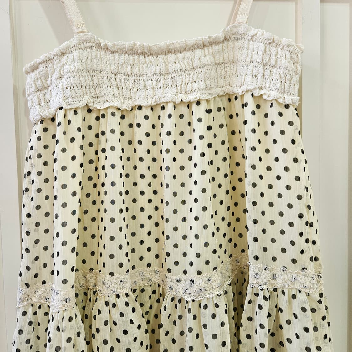 도트 레이스 캉캉 원피스 상품이미지2