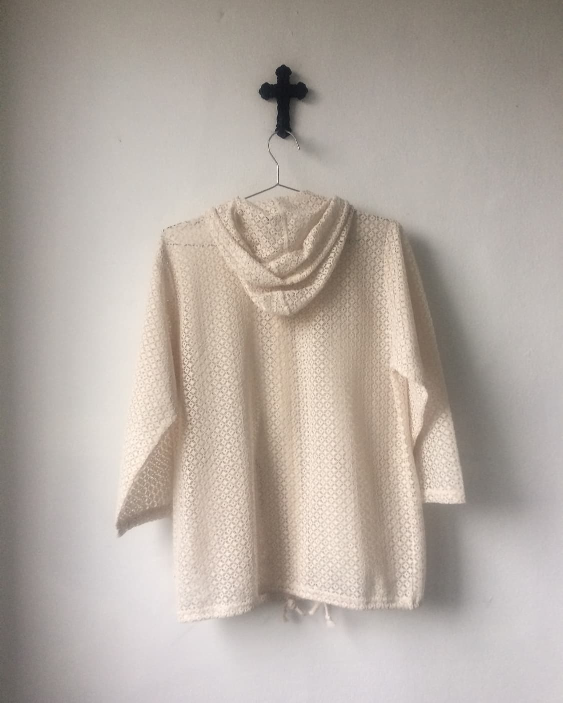 Crochet hood zip up 상품이미지3