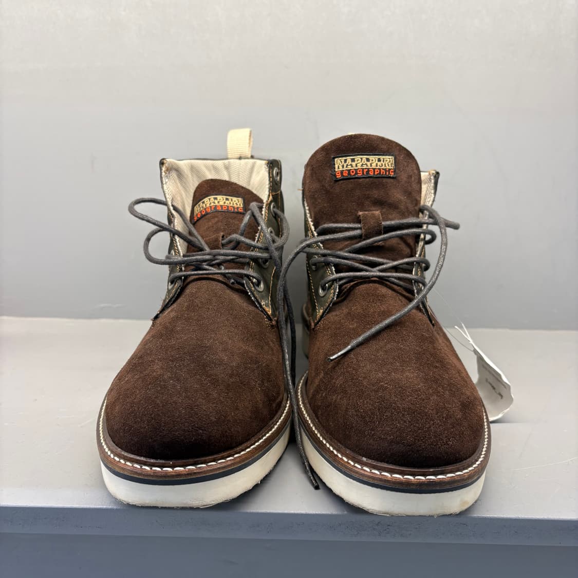 나파피리 스웨이드 브라운 남성 부츠 (275) 상품이미지1