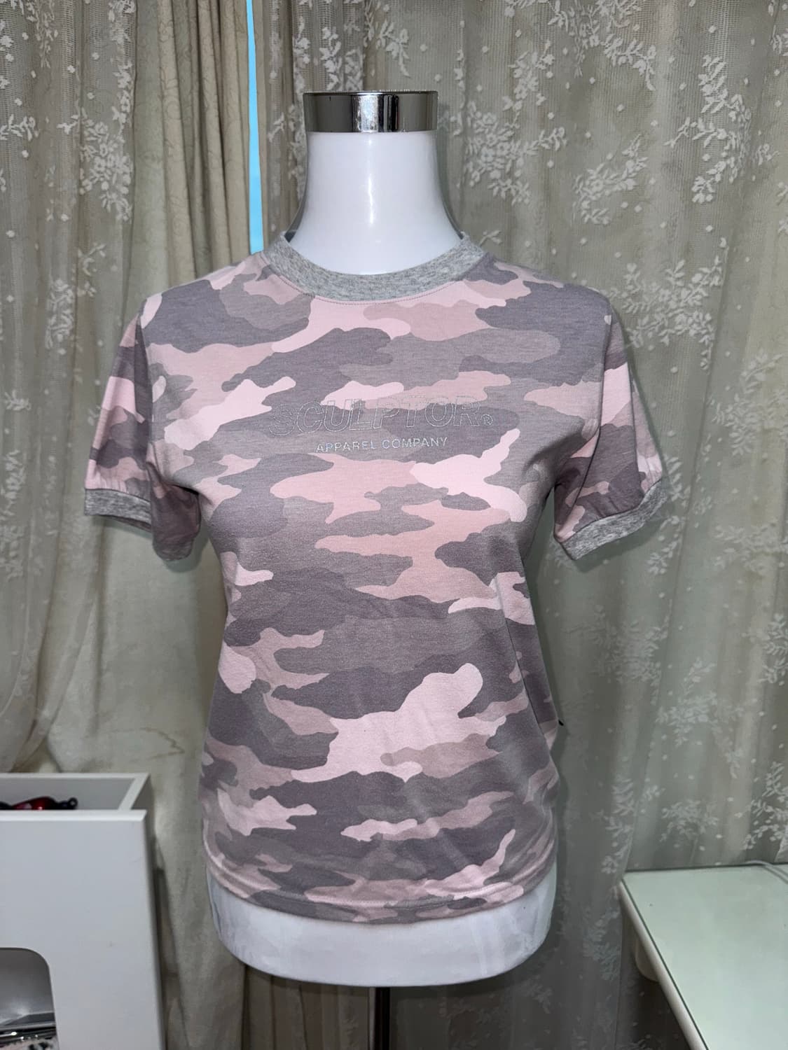 Sculptor camouflage ringer T 상품이미지1