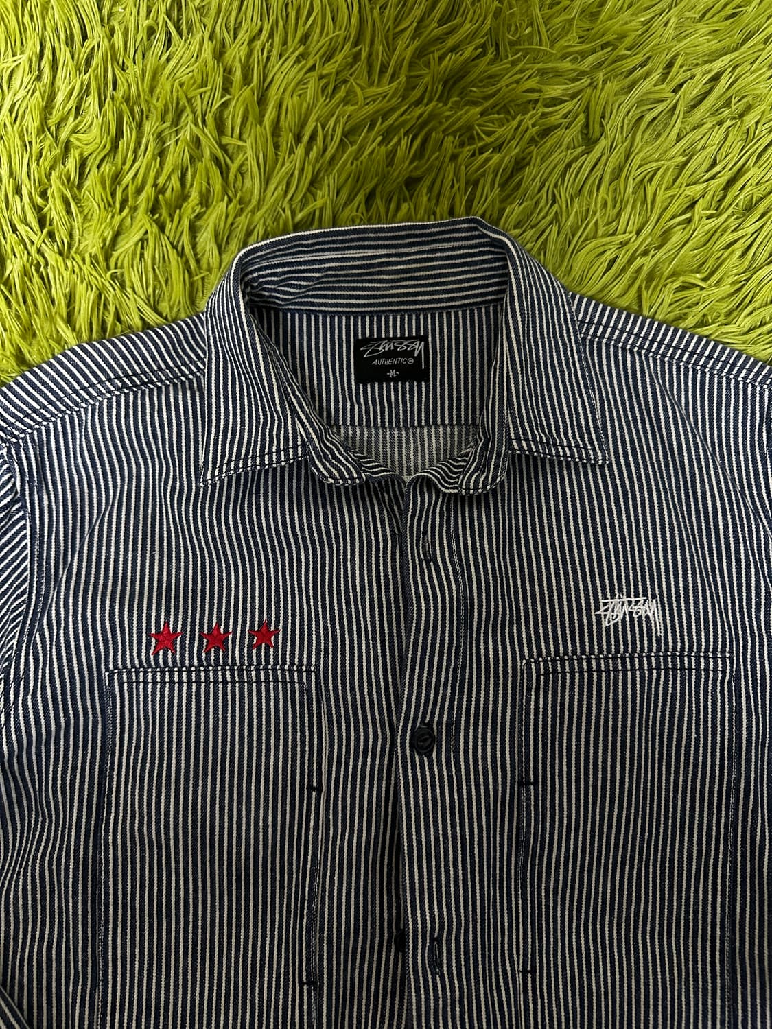 스투시 어센틱 히코리 셔츠 상품이미지2