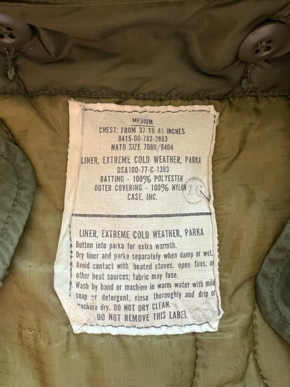 M65 오리지널 피쉬테일 개파카 상품이미지2