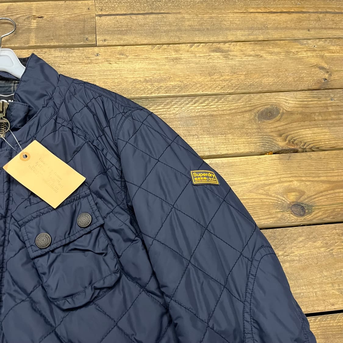 바버 X 수퍼드라이 퀼팅  상품이미지2