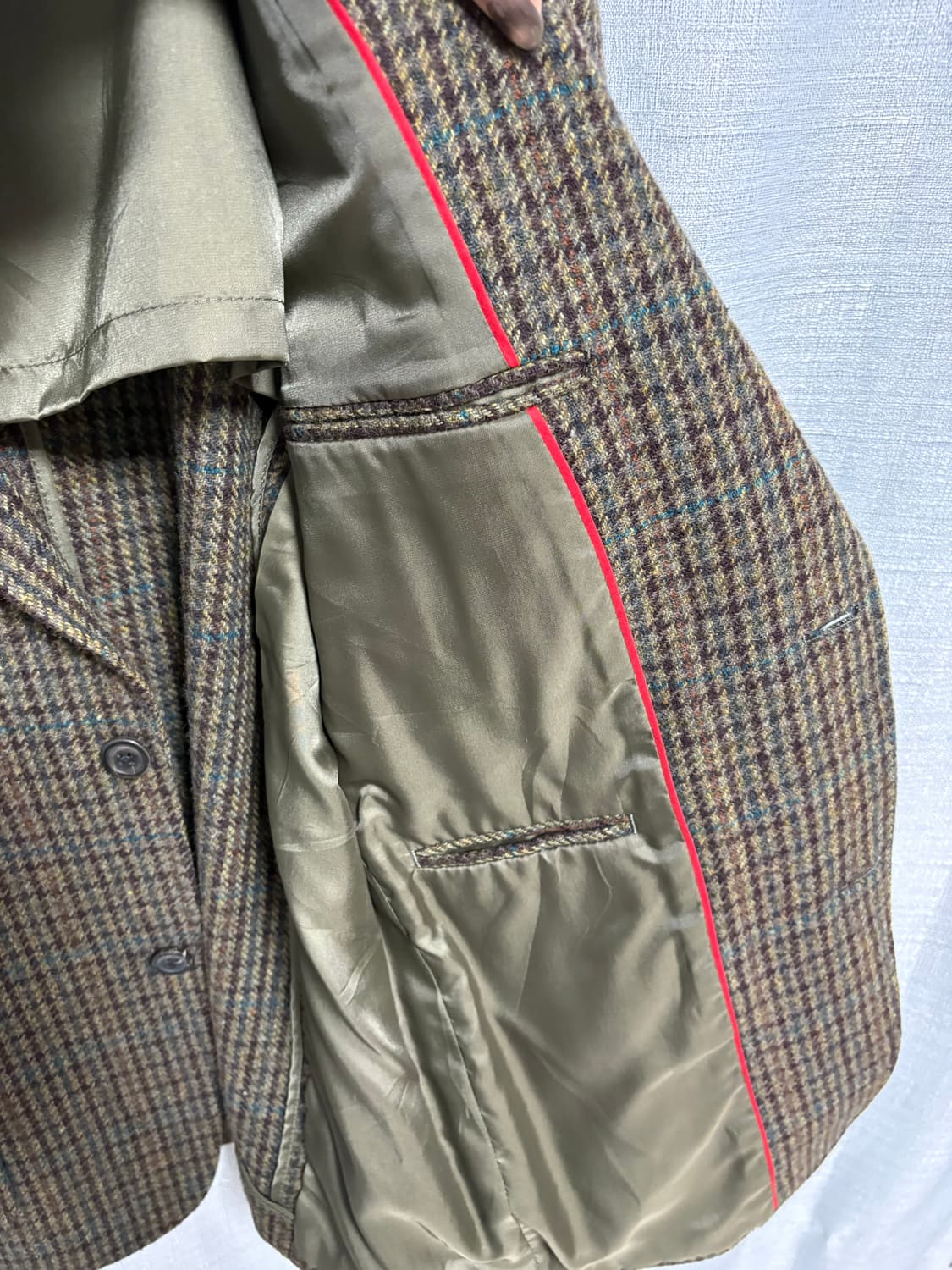 J.Press 제이프레스 헤리스 트위드 울자켓 성수빈티지샵 상품이미지5