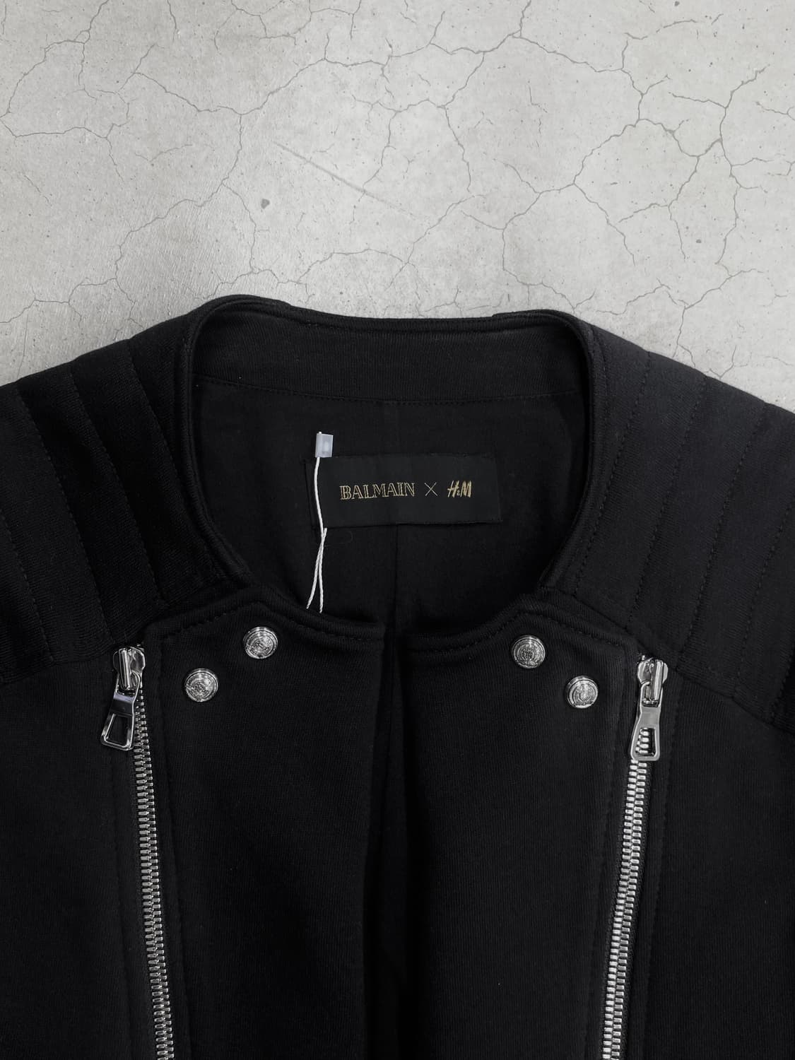 발망 x H&M 호스핀 멀티 지퍼 자켓 상품이미지8