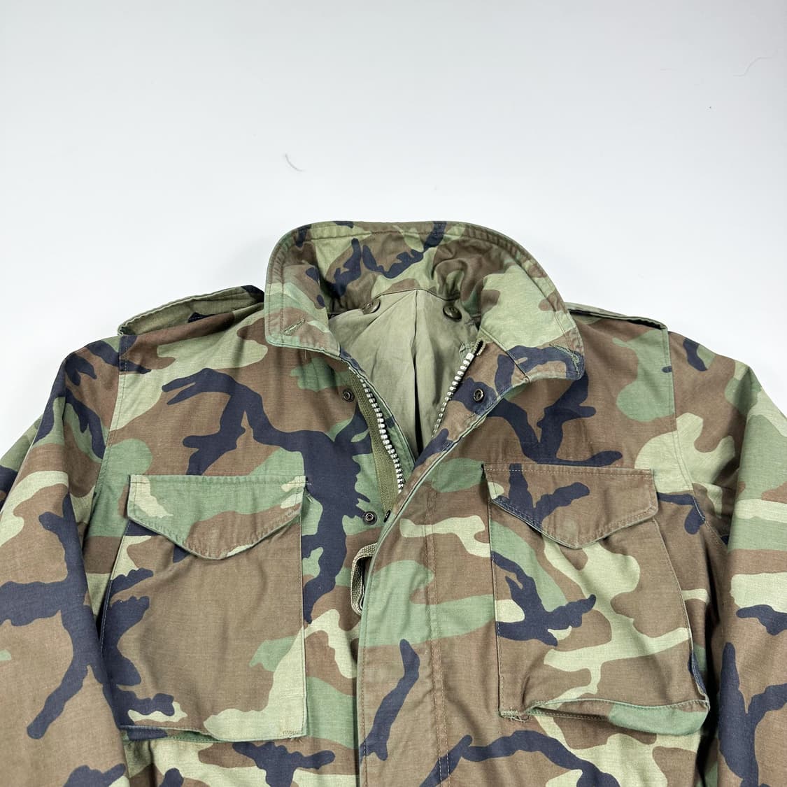 미군 m-65 필드자켓 야상 우드랜드 M-R 상품이미지2