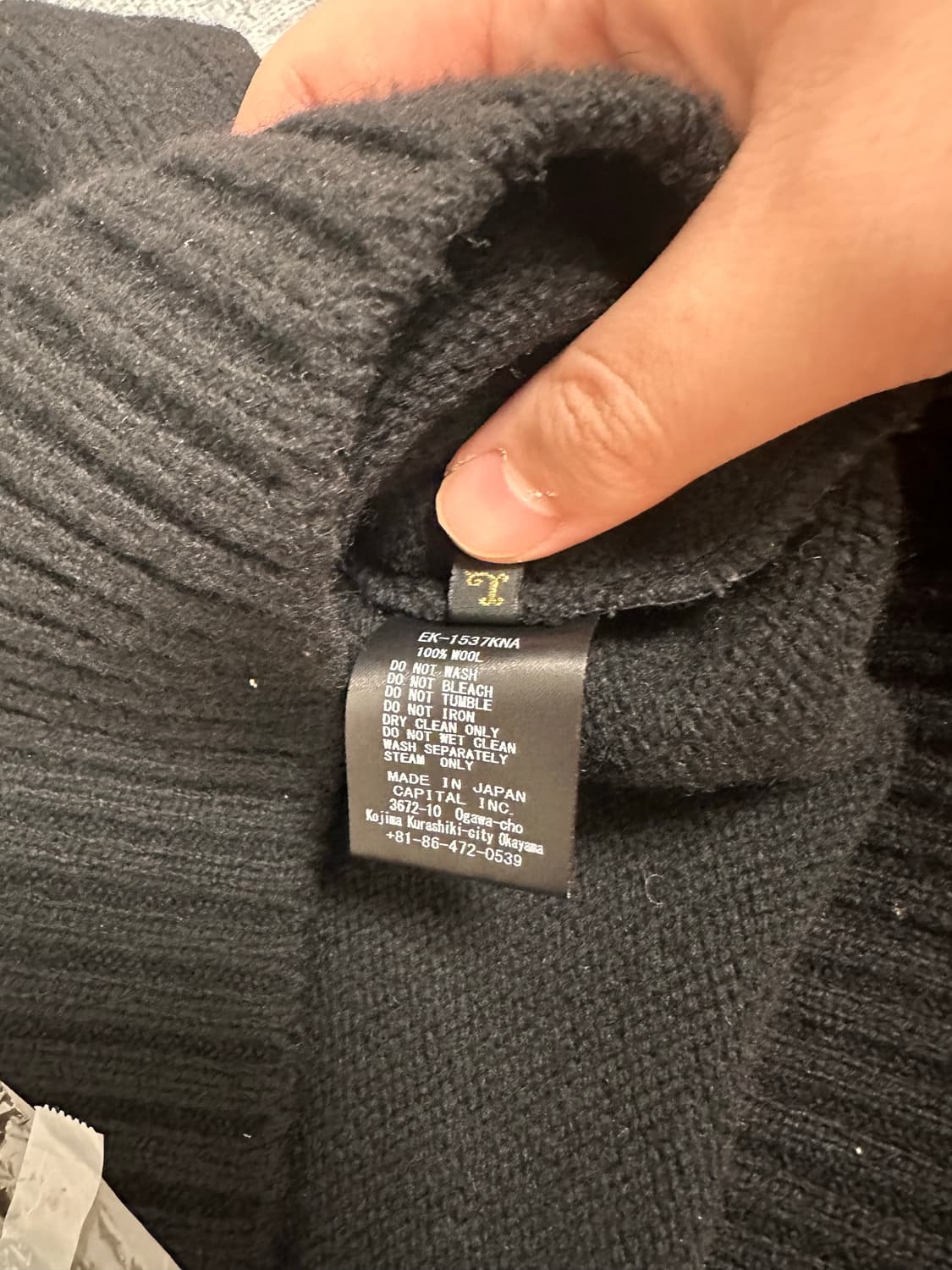 [3] 캐피탈 본니트 블랙 상품이미지4