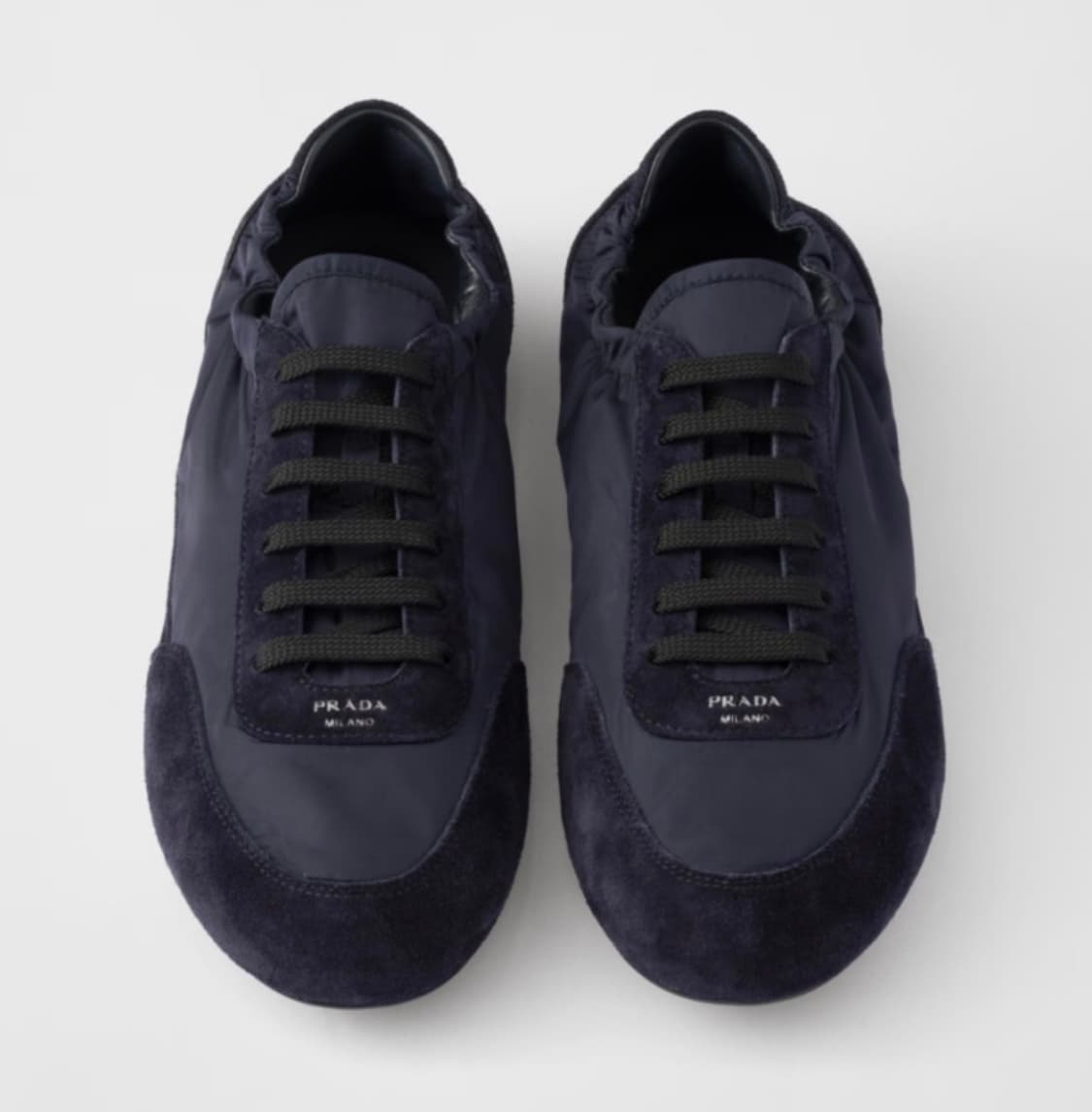 프라다 컬랩스 스니커즈 (39 네이비) 상품이미지1