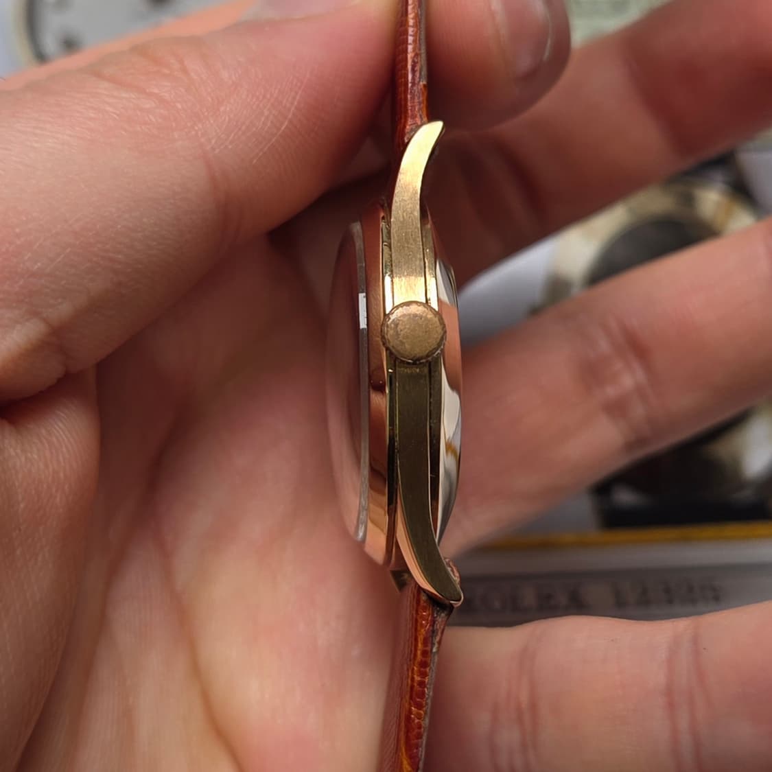 레어] 빈티지 롤렉스 9k올금통 Ref.12325 독립초침 아리빅판 (감 상품이미지6