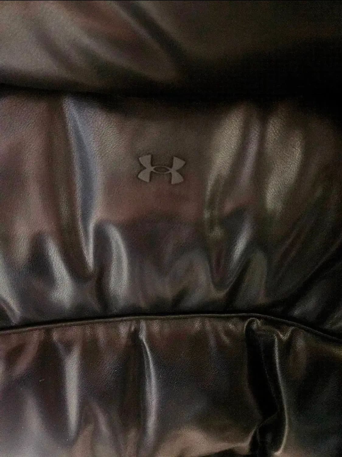 [XL] 언더아머 오버핏 레더 패딩 상품이미지3