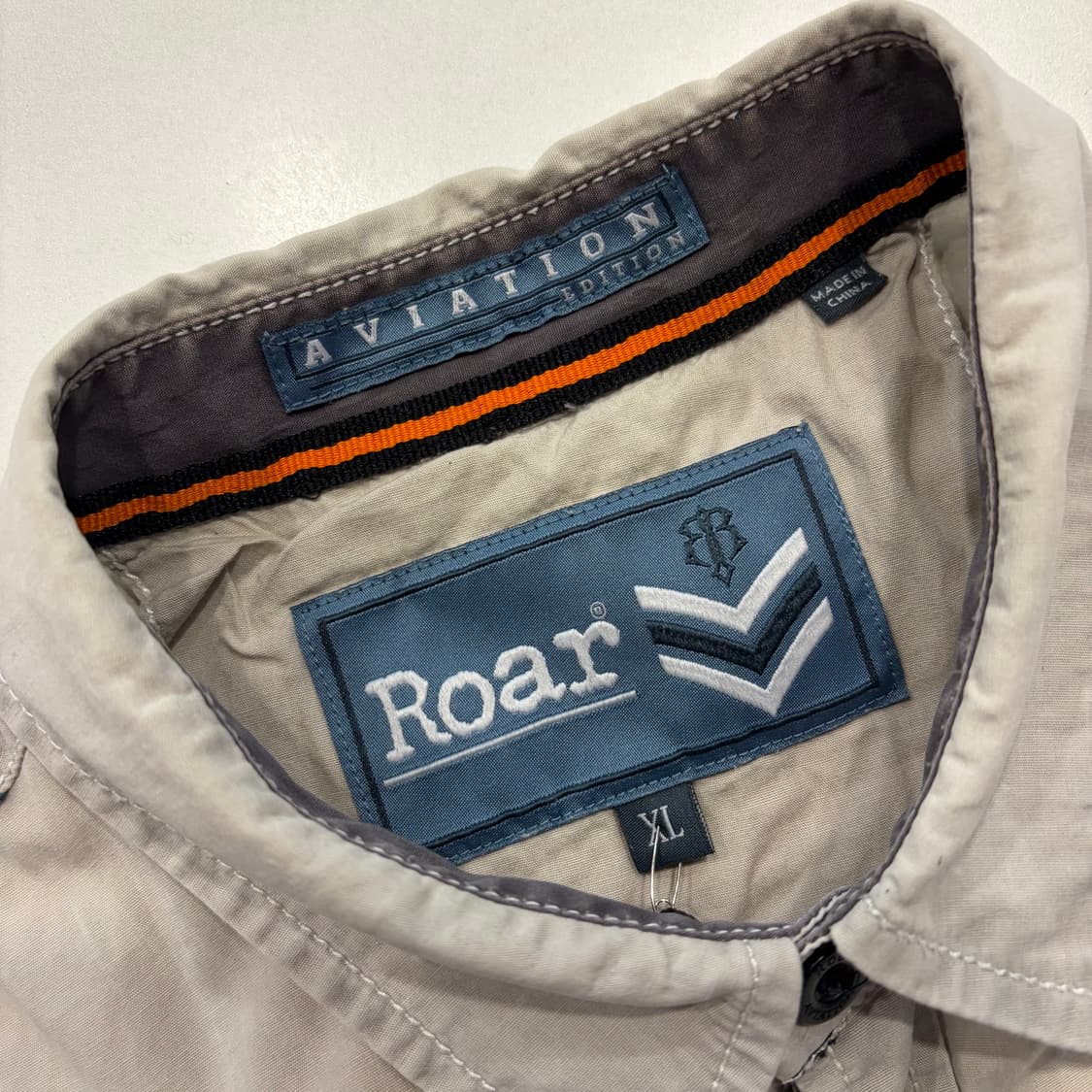 [XL] Roar 로어 로아 빈티지 밀리터리 셔츠 남방 D940 상품이미지6