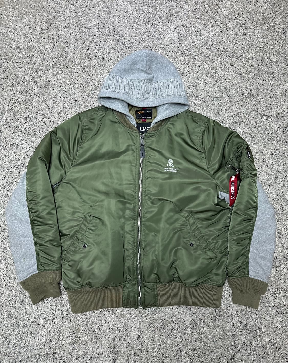 LMC X 알파인더스트리 MA-1 항공점퍼 상품이미지1