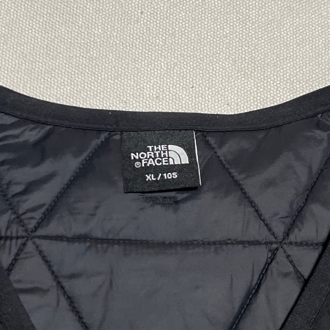 XL 노스페이스 다이아 블랙 퀼팅자켓 상품이미지4