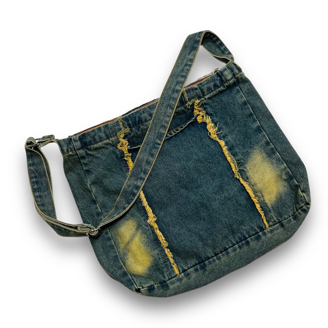 Western custom vintage denim cross bag 상품이미지4