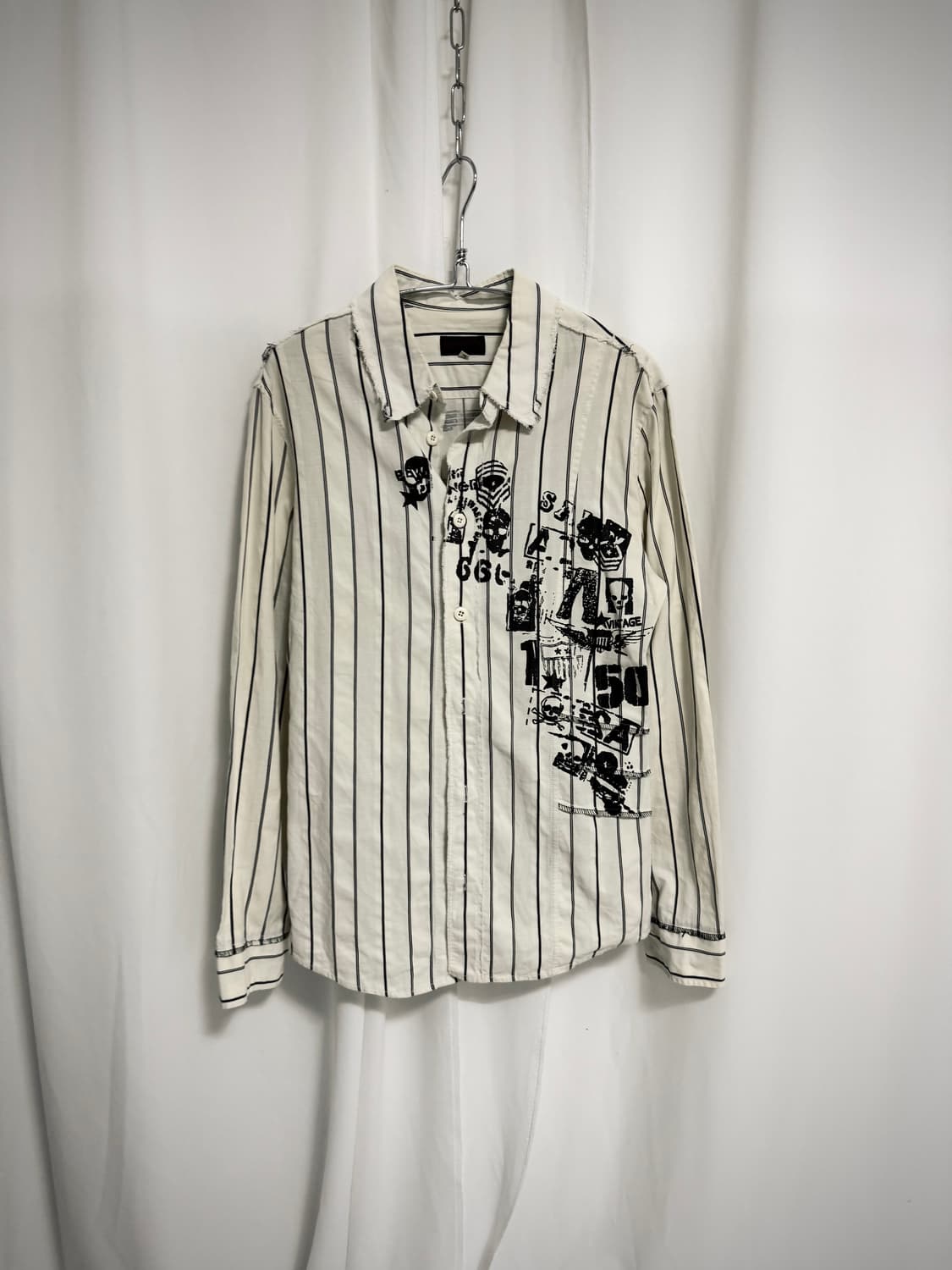 Stripe ivory shirt 상품이미지4