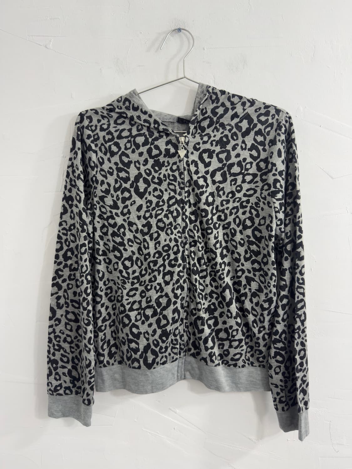 leopard hood zipup 상품이미지1