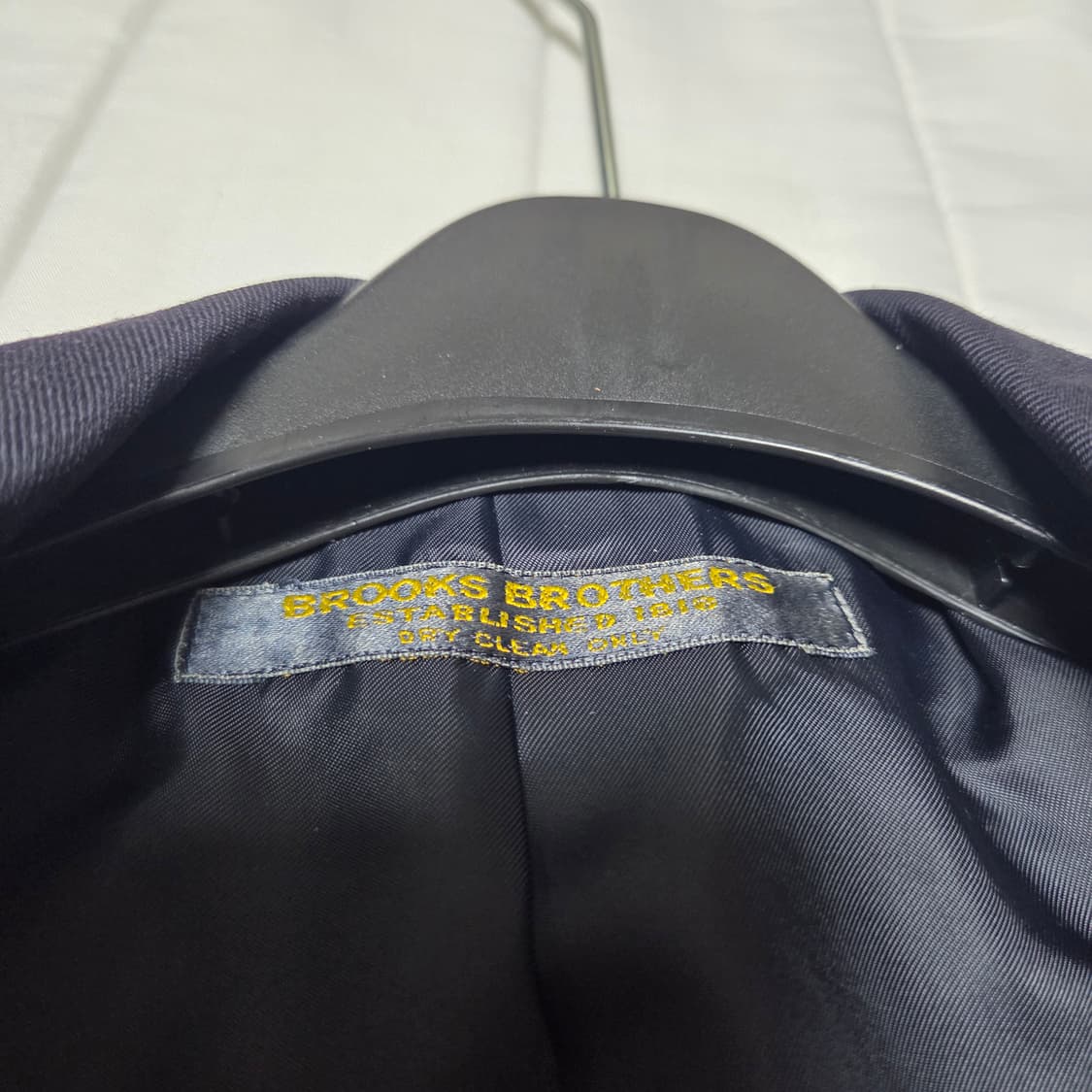 [2(100)]브룩스브라더스 울100 투버튼 네이비블레이저 상품이미지4