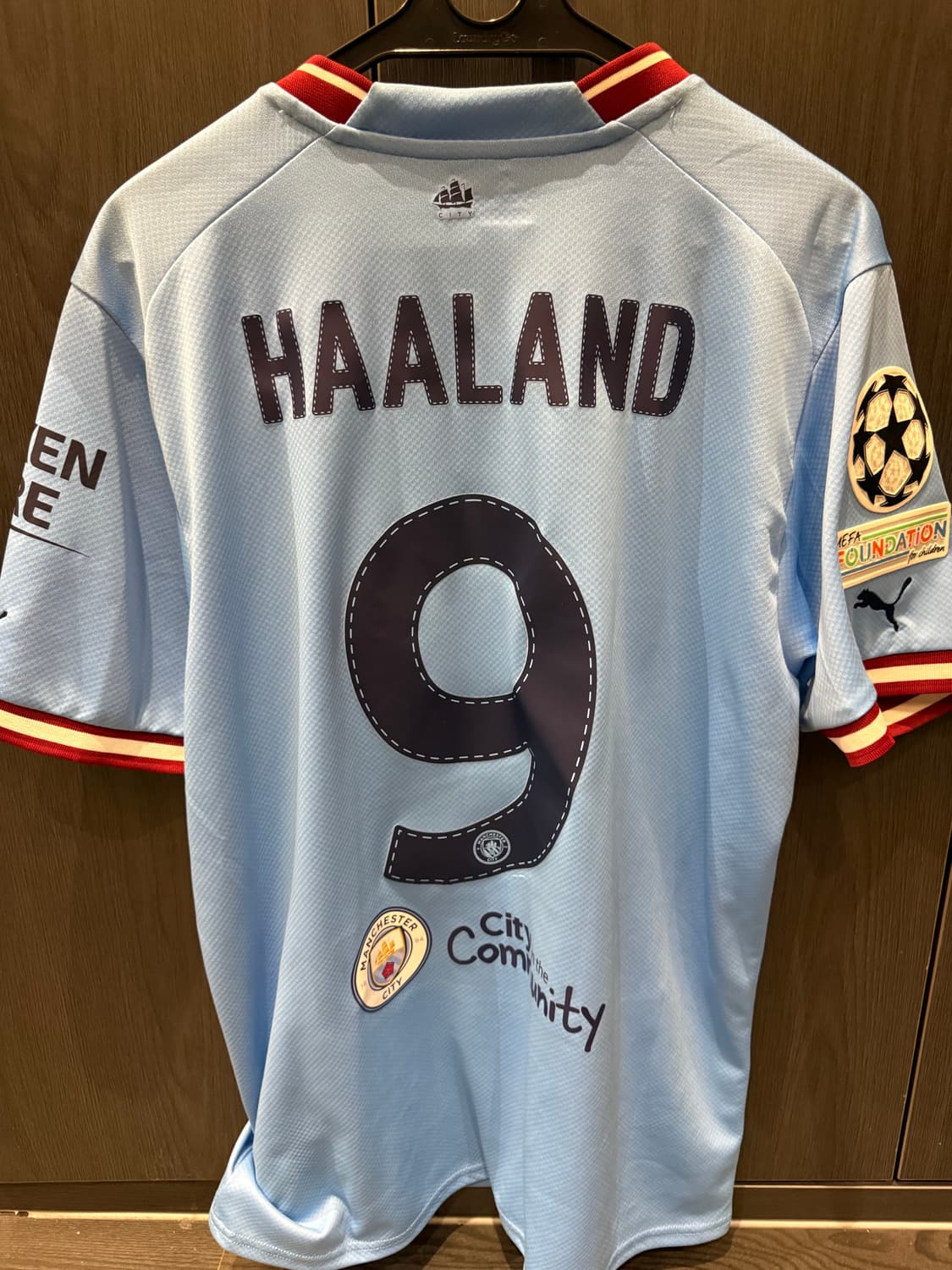 22-23 맨시티 홀란드 유니폼 상품이미지2