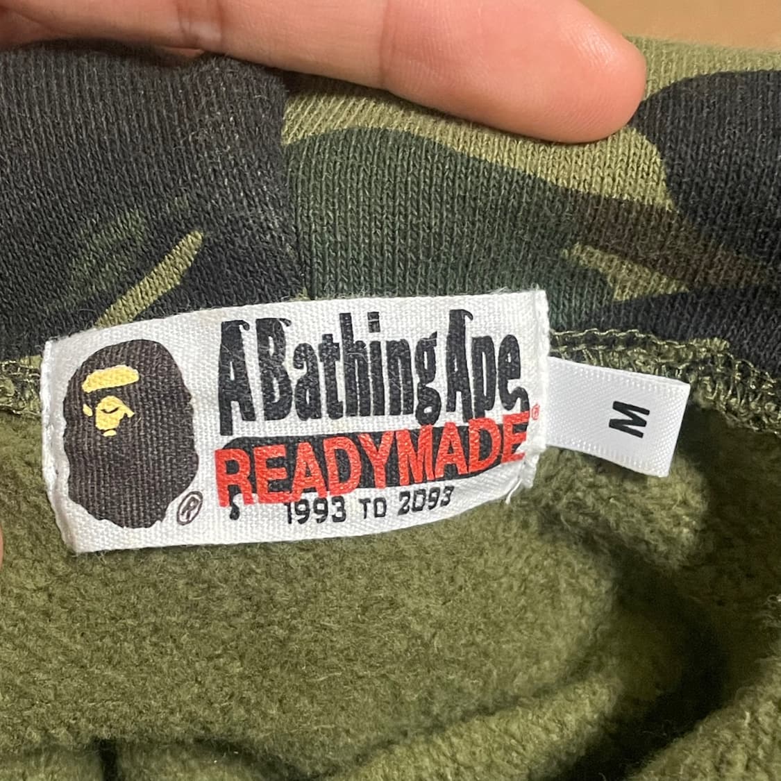 M) 베이프 레디메이드 콜라보 타이거 샤크 후드 집업 상품이미지10