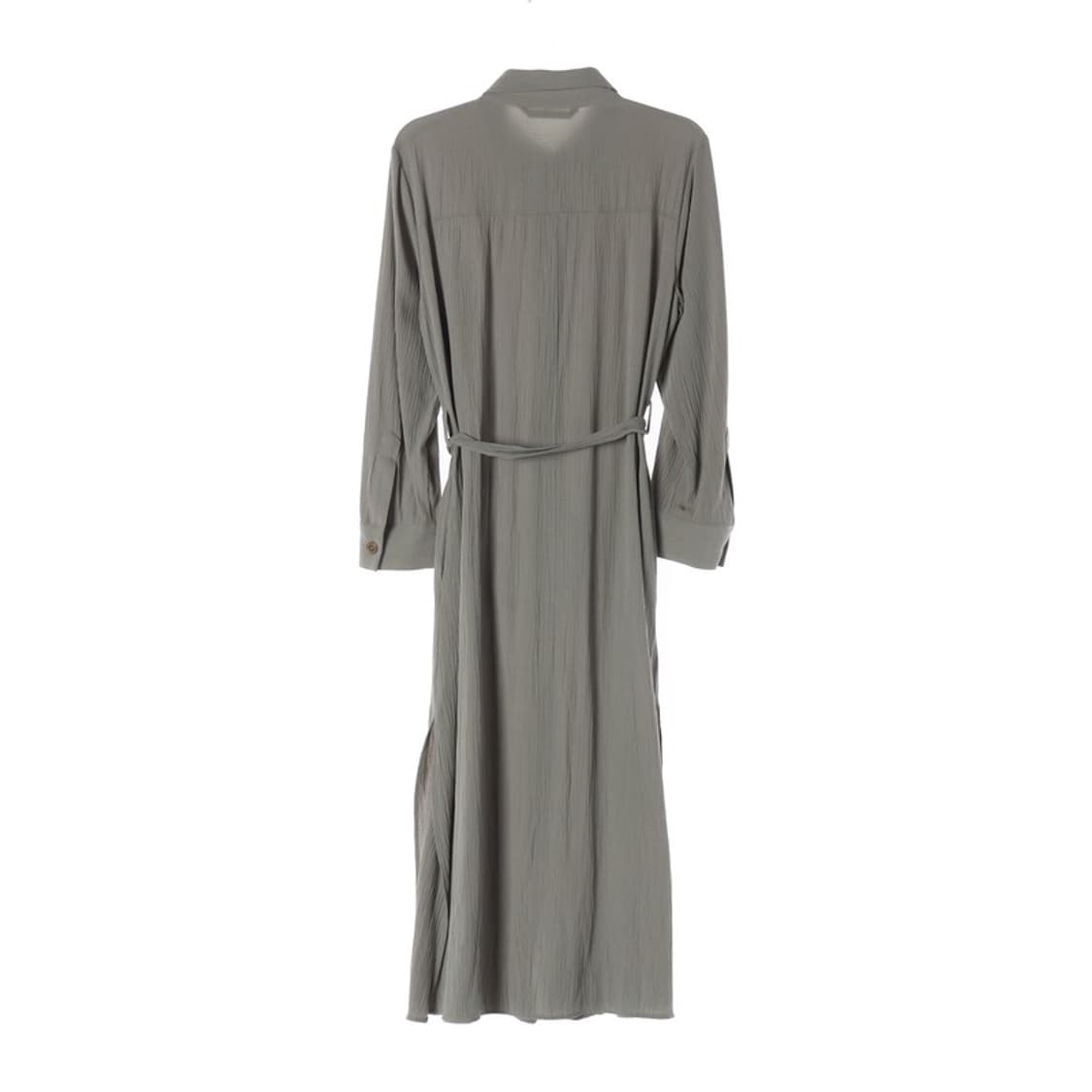 자라 비스코스 링클 셔츠 롱 원피스 M 상품이미지2