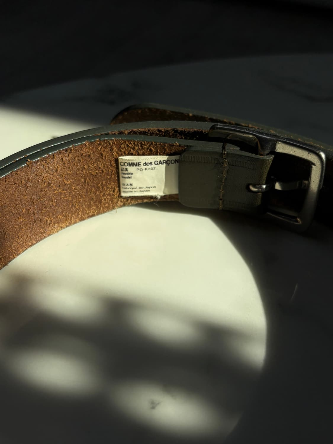 꼼데가르송 옴므플러스 벨트 상품이미지5